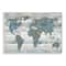Stupell Industries Weathered World Map Wooden Wall Plaque
